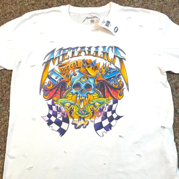 Blackout Merch Other - 🎸 Metallica Nor Cal Snake Skull Weathered Tee